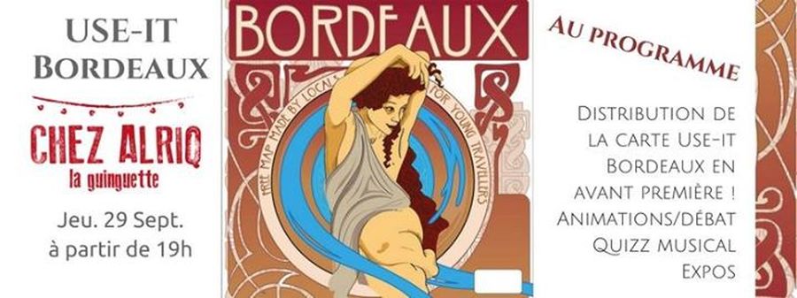 Lancement Carte Use-It Bordeaux
