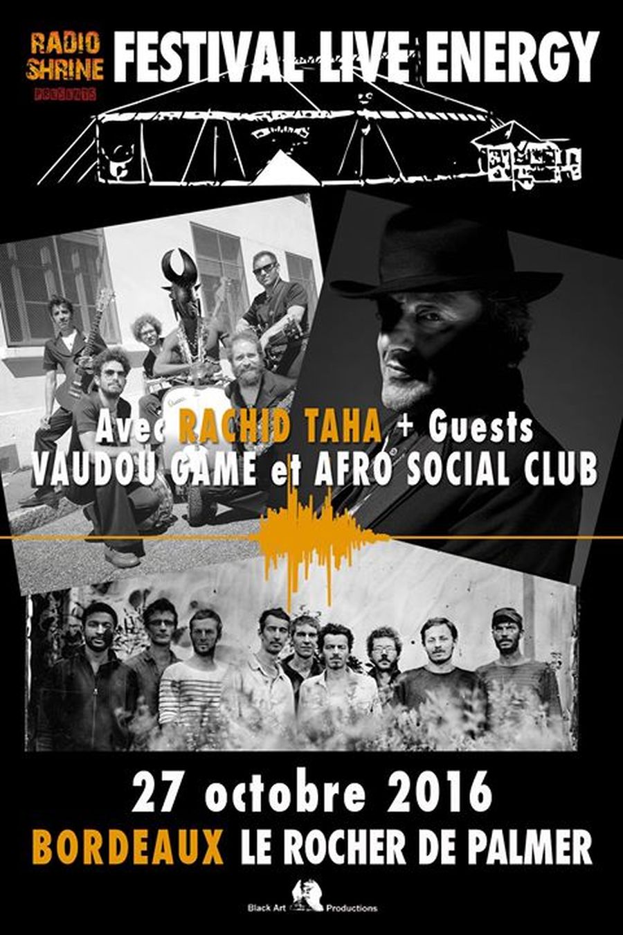 Rachid Taha + Vaudou Game + Afro Social Club