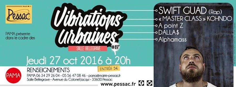 Vibrations Urbaines : Swift Guad + Guest