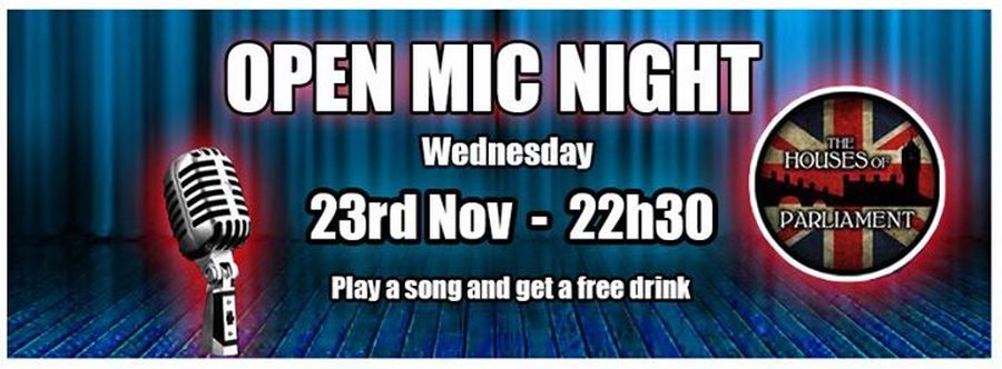 Open Mic - The Houses of Parliament