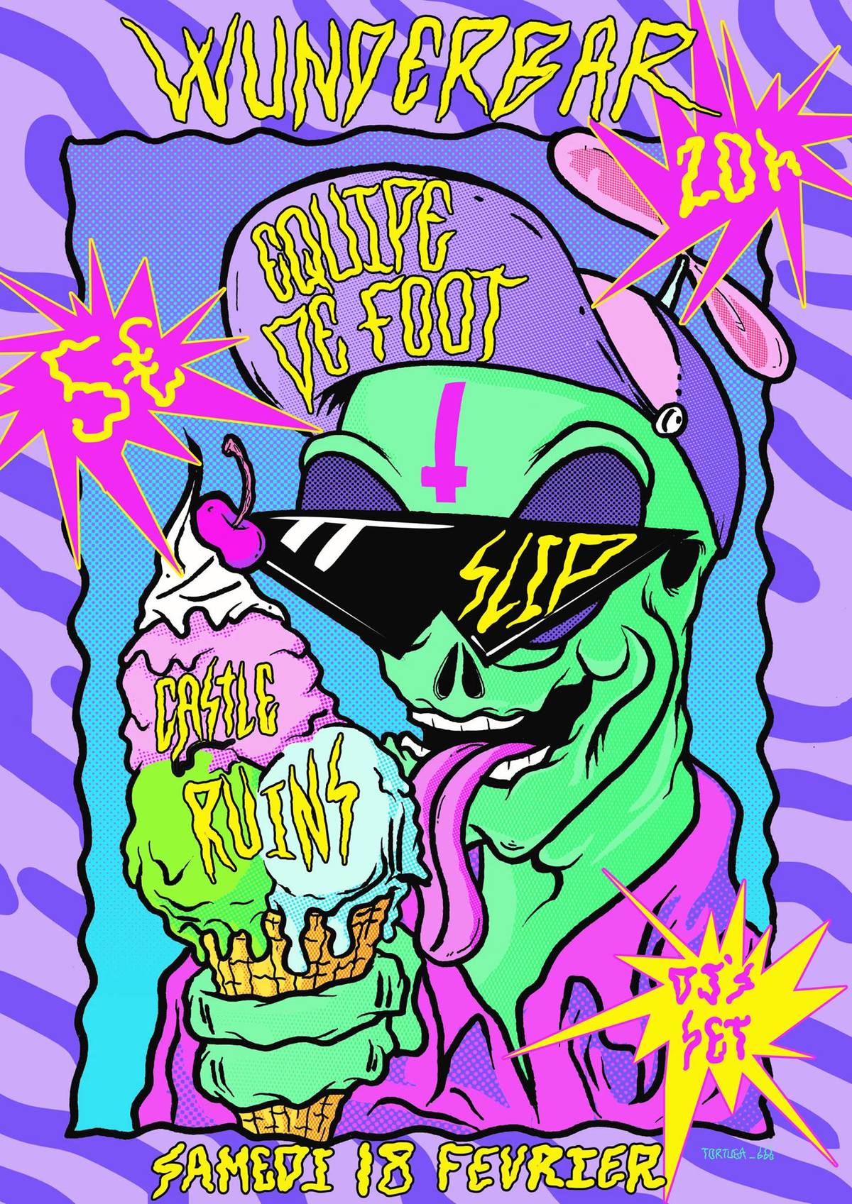 Equipe De Foot + Slip + Castle Ruins + DJ's Set