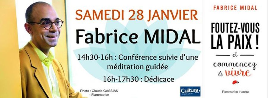 Fabrice MIDAL en conférence et dédicace