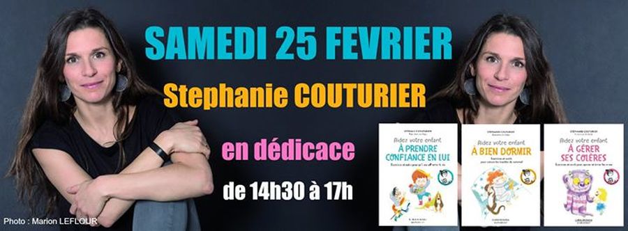 Stephanie Couturier en dédicace