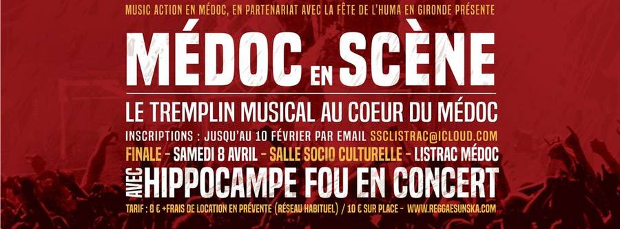 Tremplin Médoc en Scène avec Hippocampe Fou