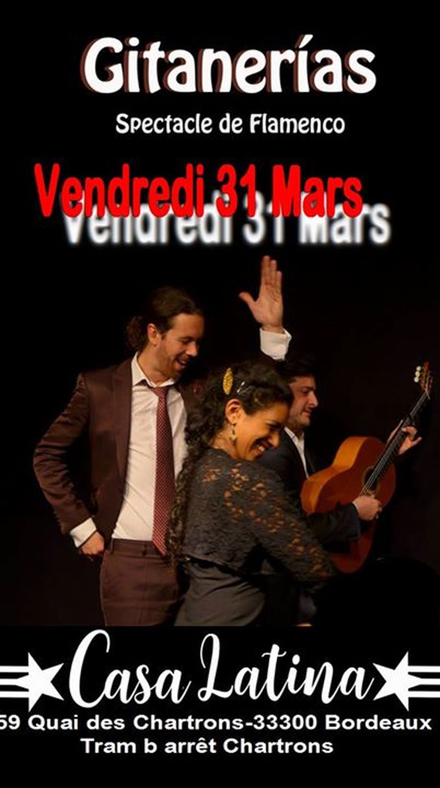 Gitanerias, show flamenco & rumba