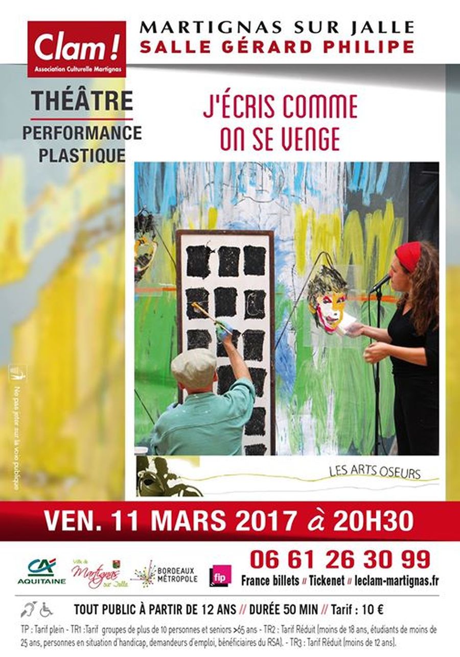J’écris comme on se venge