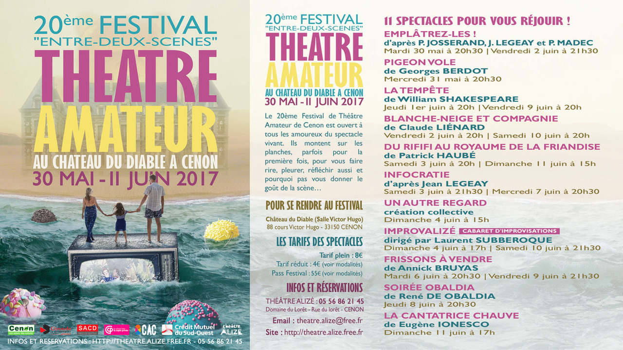20ème Festival "Entre-Deux-Scènes" de Théâtre Amateur