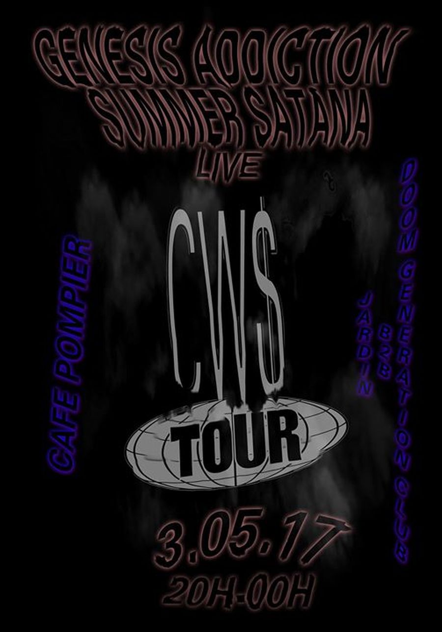 Genesis Addiction + Summer Satana + Jardin b2b DGC