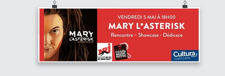 Mary L*Asterisk - Showcase et dédicace