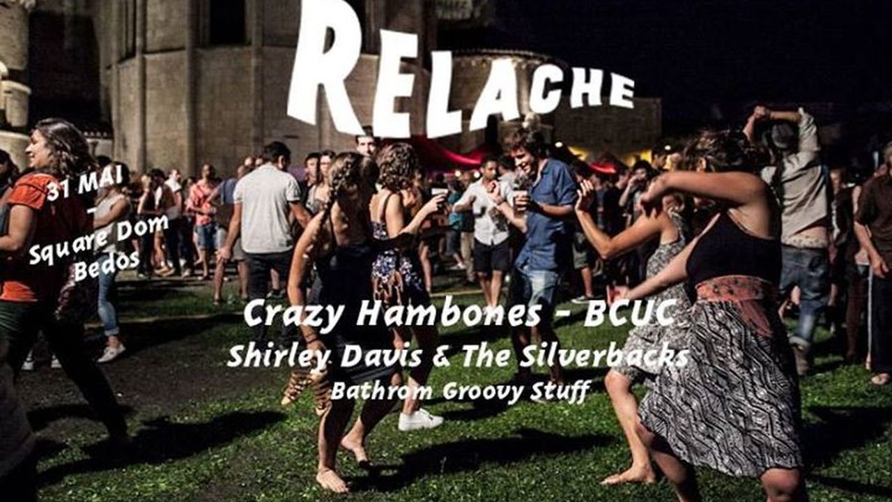Relache #8, Lancement : avec Crazy Hambones + BCUC + Shirley Davis & The Silverbacks