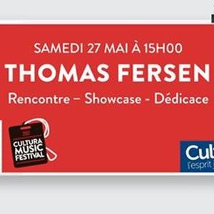 Thomas Fersen en showcase et dédicace
