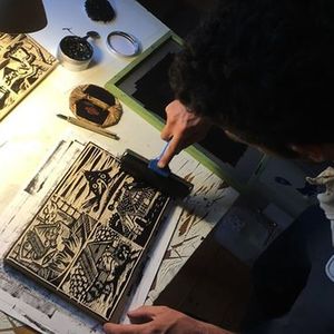 Buck, la Nuit des Yôkai - Exposition de gravures