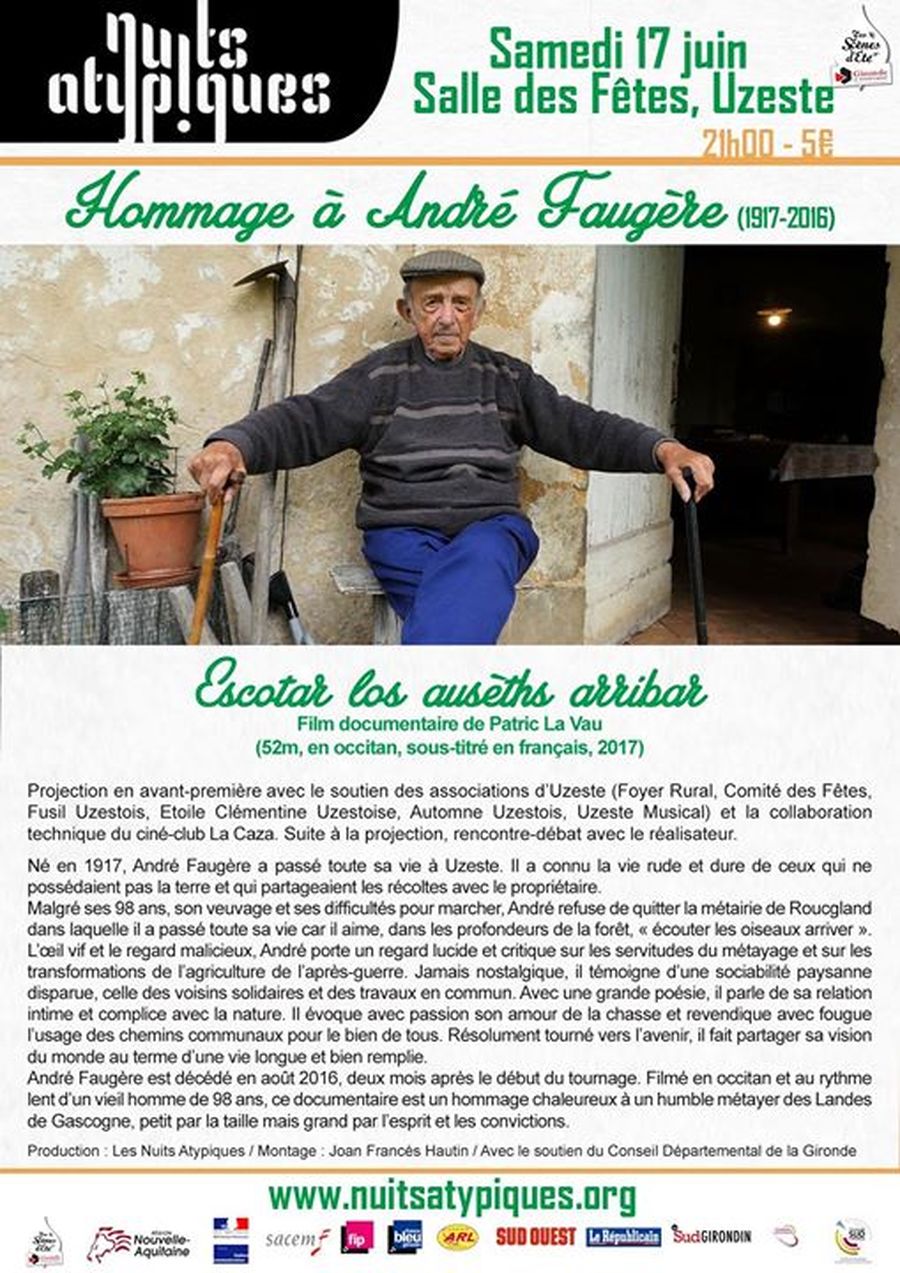 Regard sur la vie rurale: Hommage à André Faugère, métayer