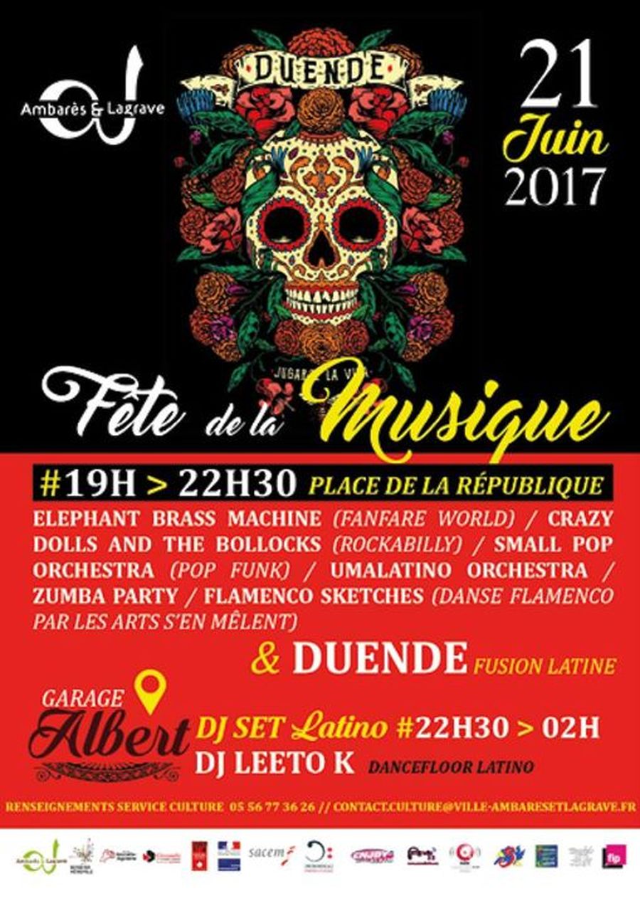 Fête de la Musique : avec Garage Albert + DJ set latino