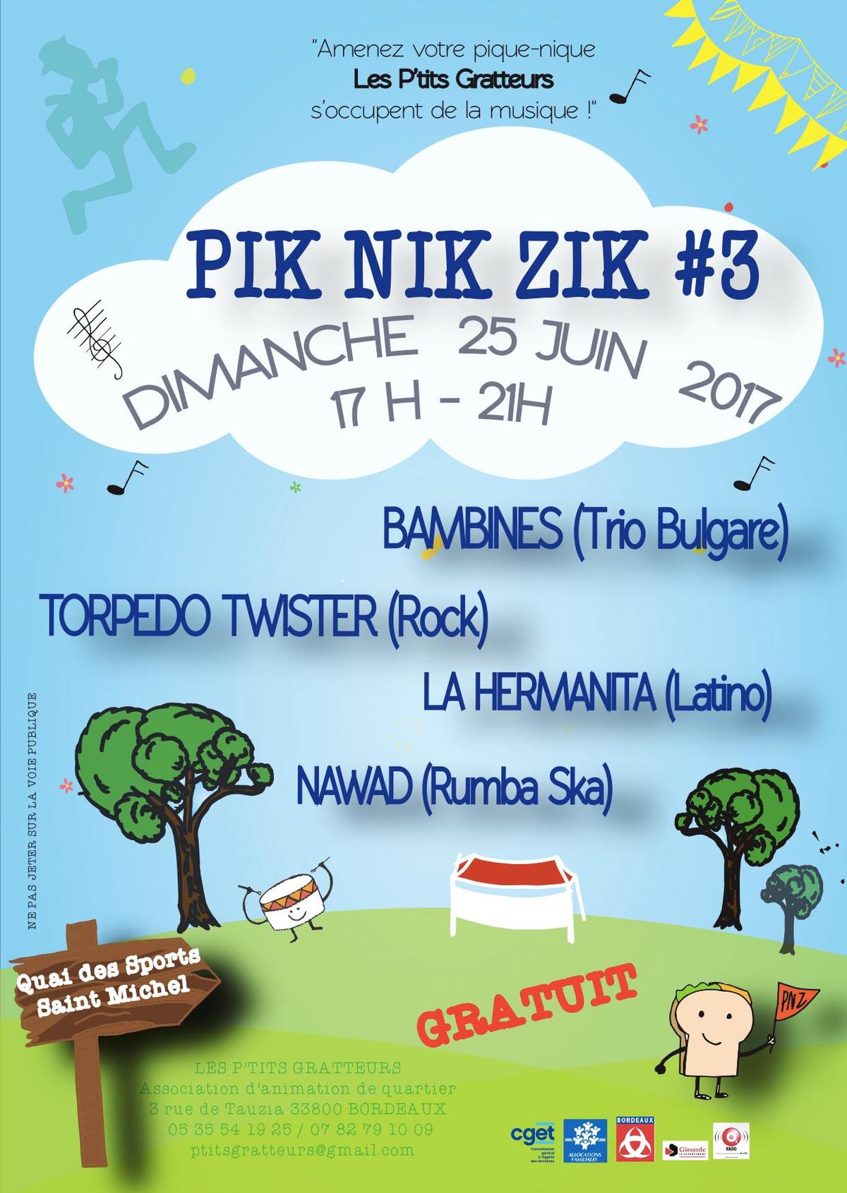 PIK NIK ZIK #3 - Les P'tits Gratteurs