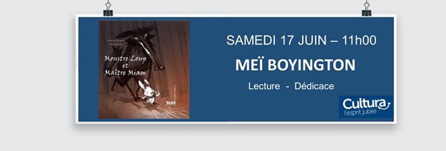 Meï Boyington en dédicace