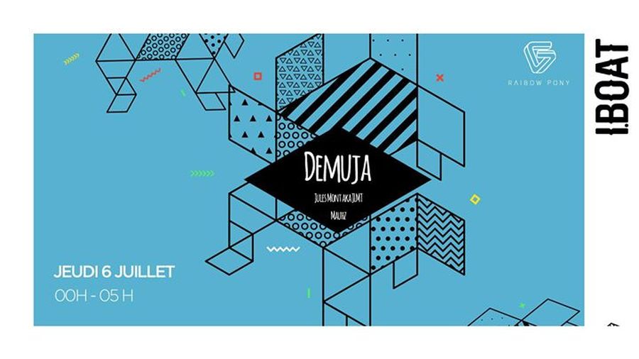 Raibow Pony invite Demuja + Mauhz + Jules Mont aka JLMT