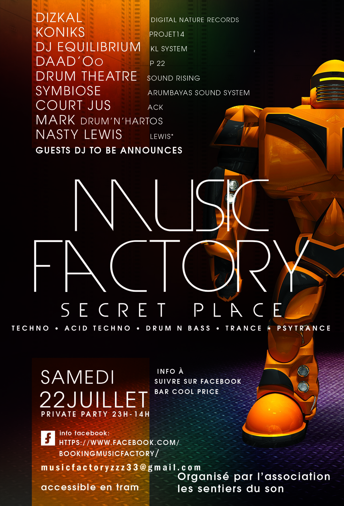 MUSIC Factory secret place