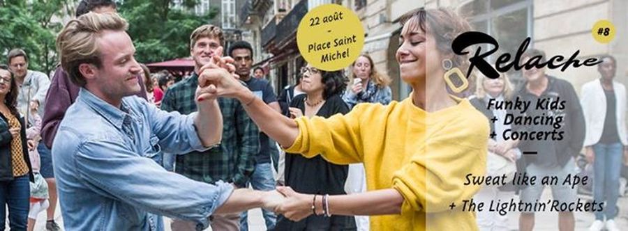 Relache #8 : avec Sweat like an Ape + The Lightnin'Rockets + Dancing in the street