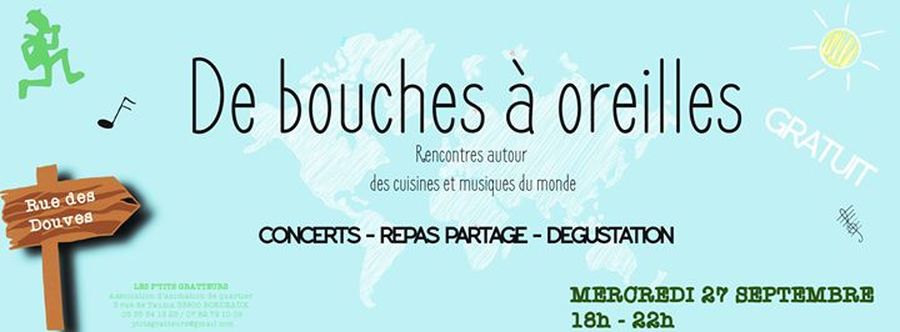 De Bouches à Oreilles - Cuisines & Musiques du Monde