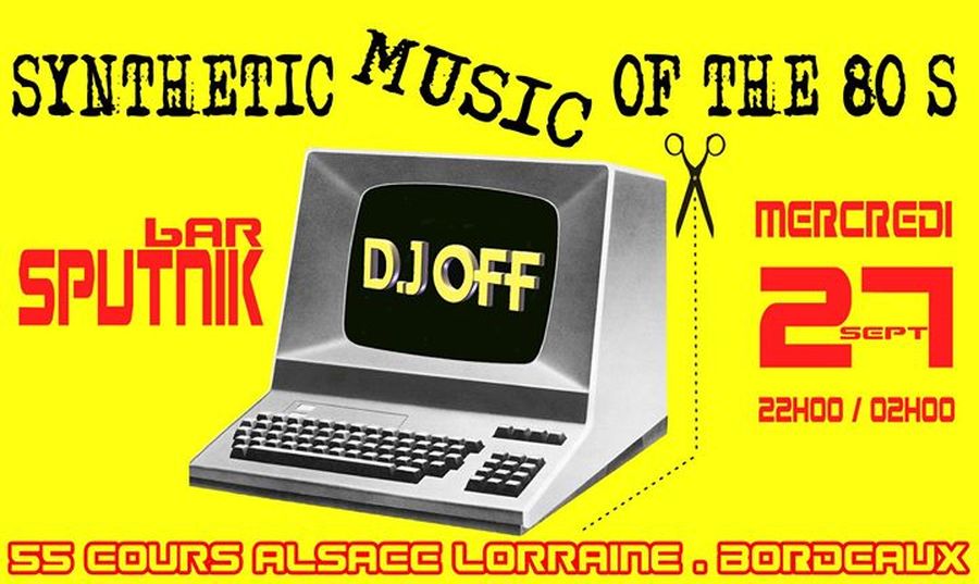 Dj Off // Synthetic Music of The 80's