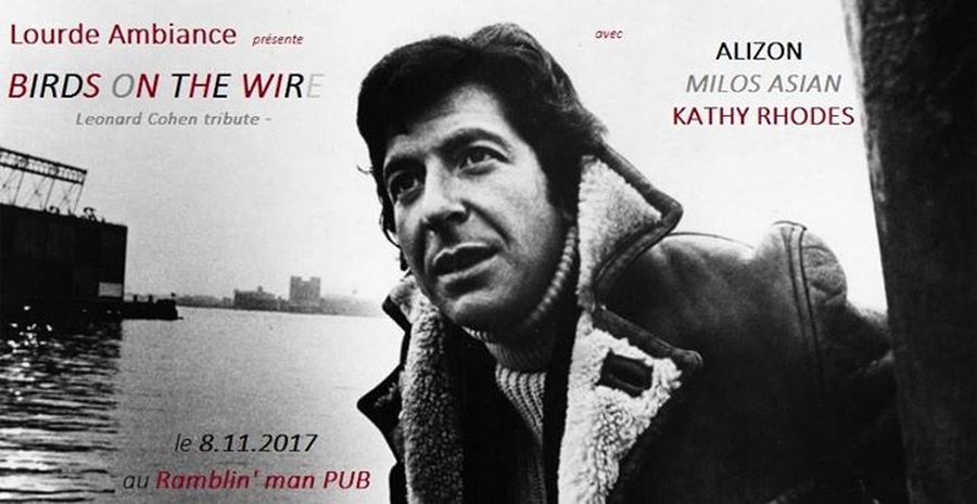 Lourde Ambiance #8 : Birds on the wire avec Alizon, Milos Asian & Kathy Rhodes