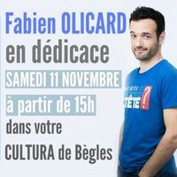 Fabien Olicard en dédicace