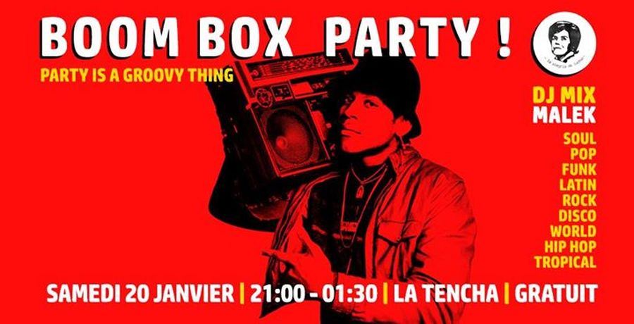 Boom Box Party avec Dj Malek