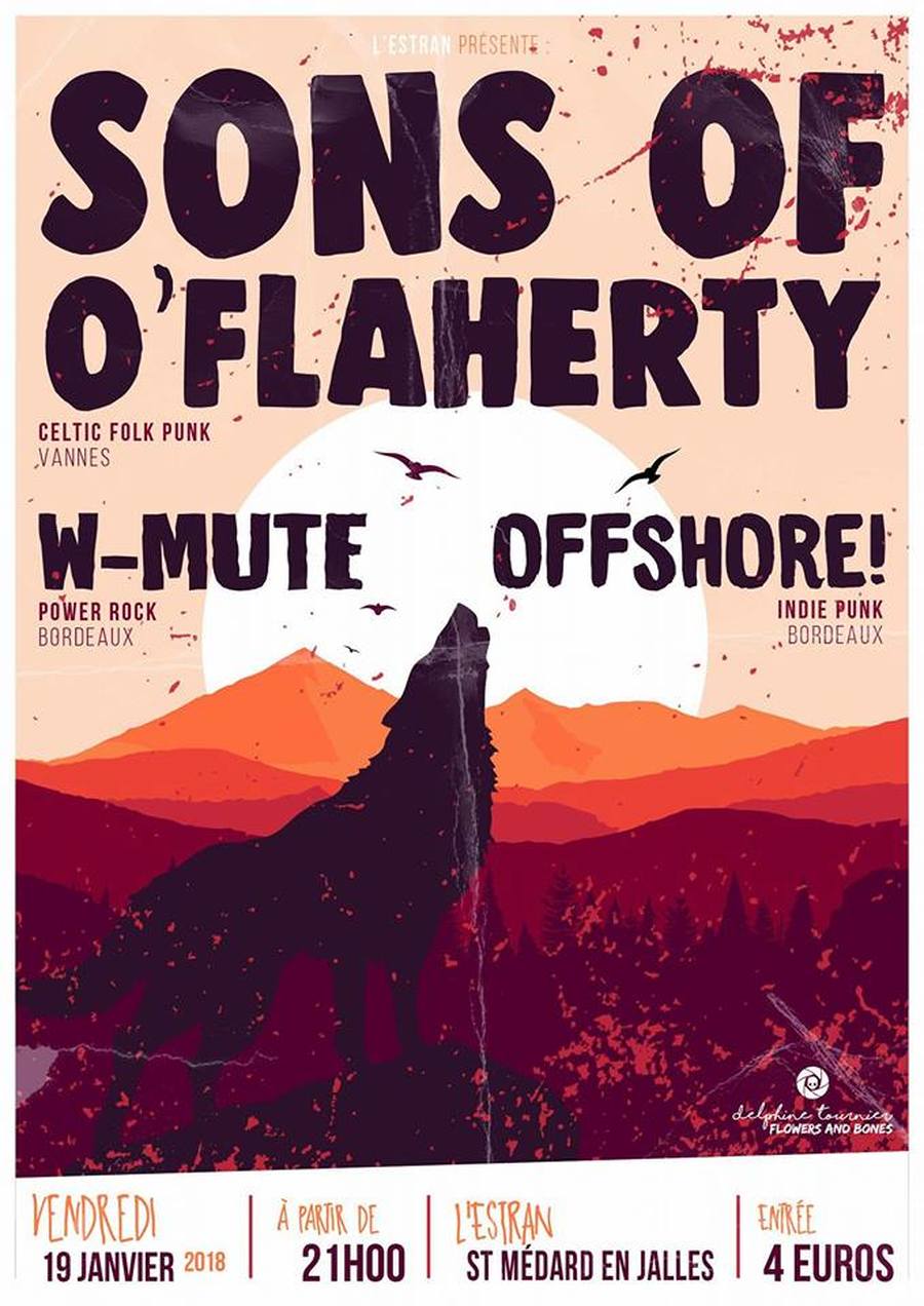 Sons Of O'Flaherty + OffshOre + W Mute