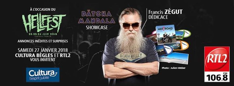 Showcase de Dätcha Mandala + Francis Zégut + l'équipe du Hellfest