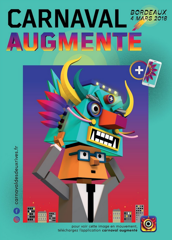 Parade du Carnaval Augmenté !  Carnaval Des 2 Rives