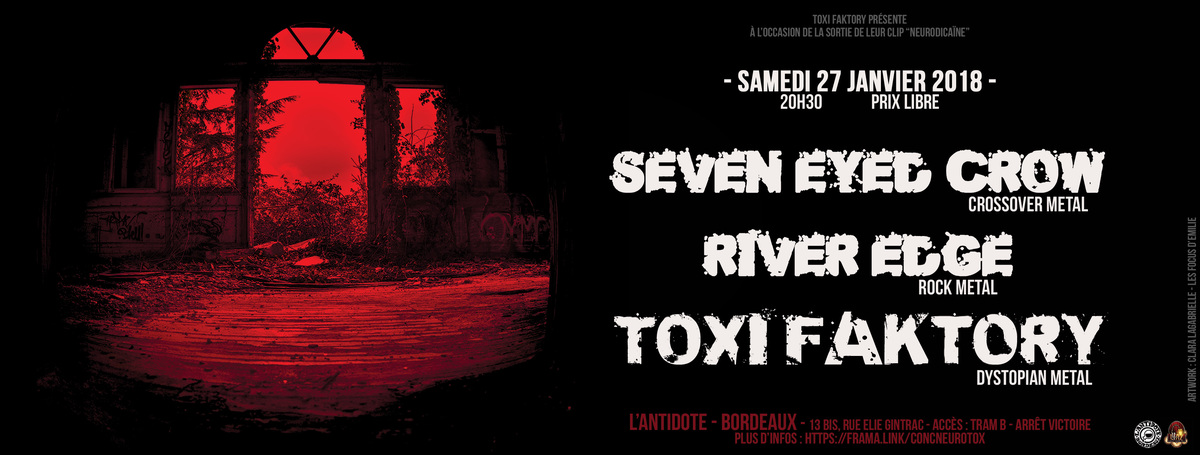 Toxi Faktory + Seven Eyed Crow + Mama Killa