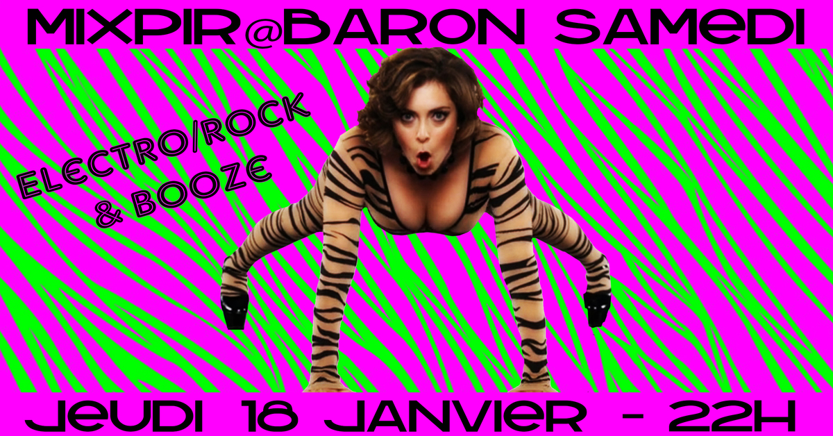 Misspir DJ set electro rock & Boose