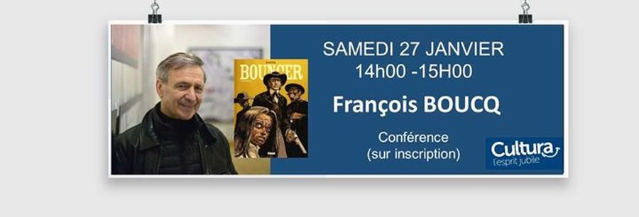 Conférence de François Boucq (auteur de la BD ''Bouncer'')