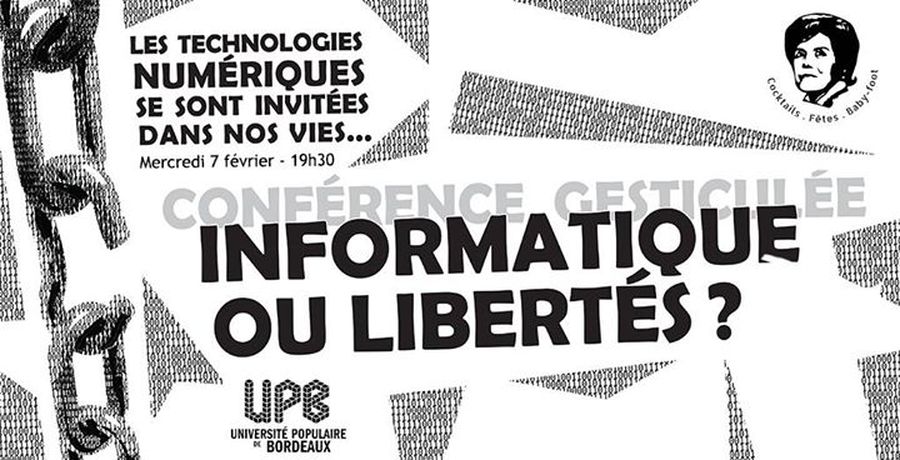 Conférence gesticulée : informatique ou libertés ?