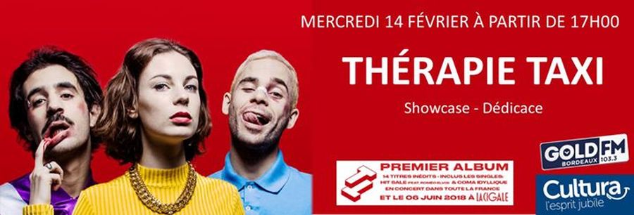 Thérapie Taxi en showcase et dédicace