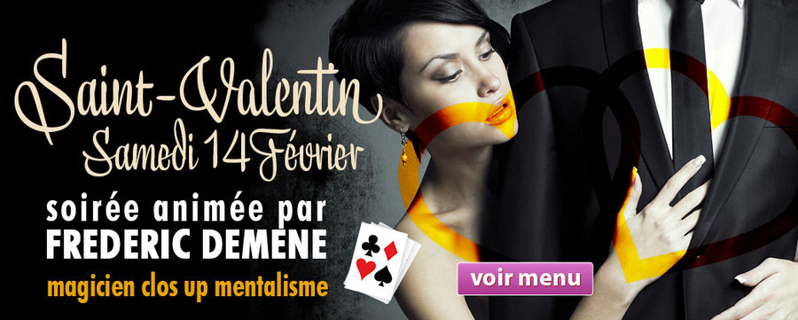 Saint-Valentin – Une soirée avec le magicien Frédéric Demené