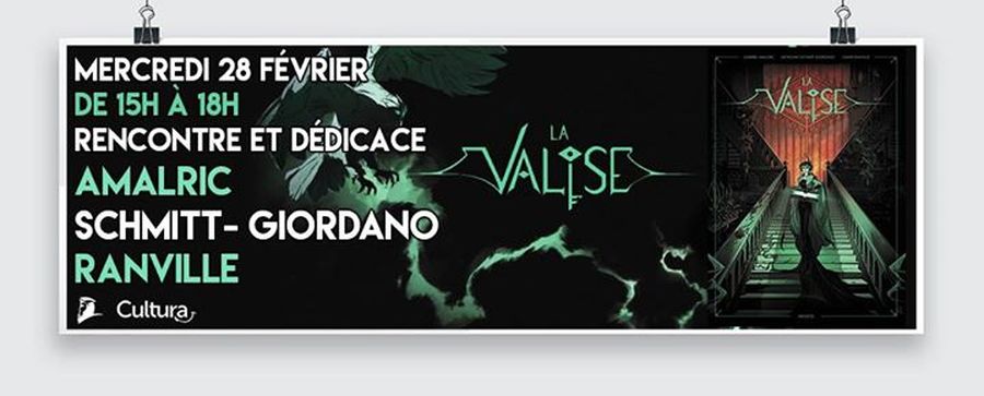 Rencontre et Dédicace : La valise, par Akiléos