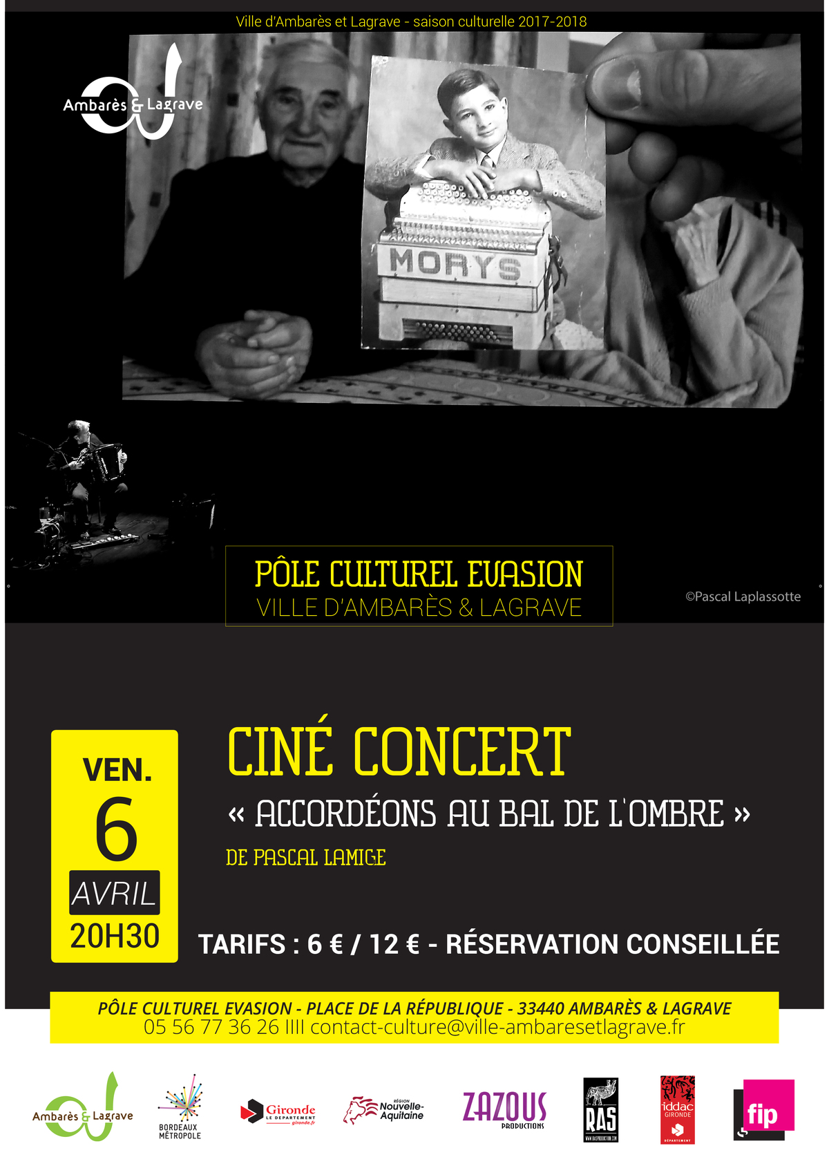 « Accordéons Au Bal De L’ombre » par Pascal Lamige