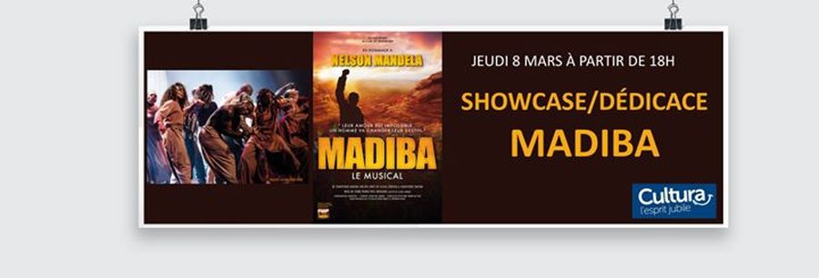 Madiba en showcase / dédicace