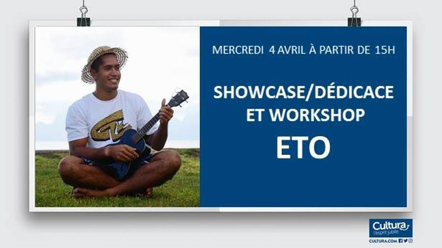 ETO en showcase / dédicace / workshop
