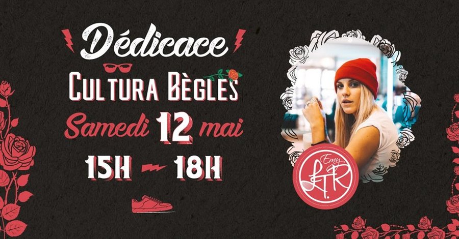 EMY LTR en séance de dédicace