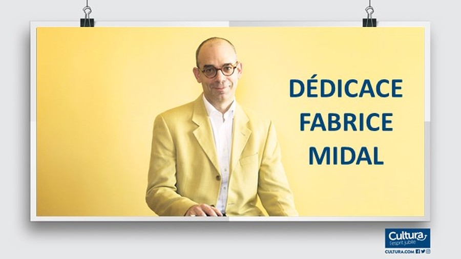 Fabrice Midal en séance de dédicaces