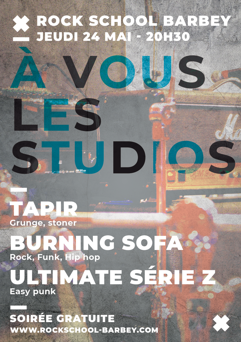 À vous les studios, avec Tapir + Burning Sofa + Ultimate Serie Z