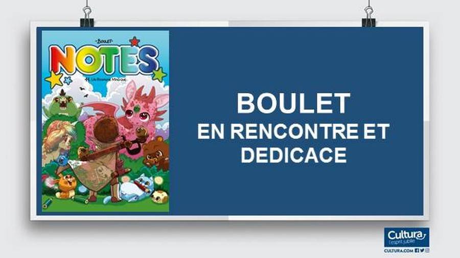 BOULET : séance de dédicaces