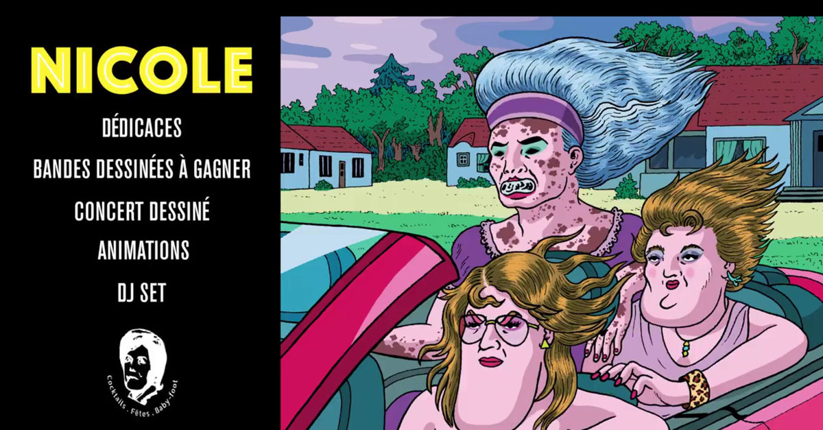 Soirée de lancement de la revue Nicole