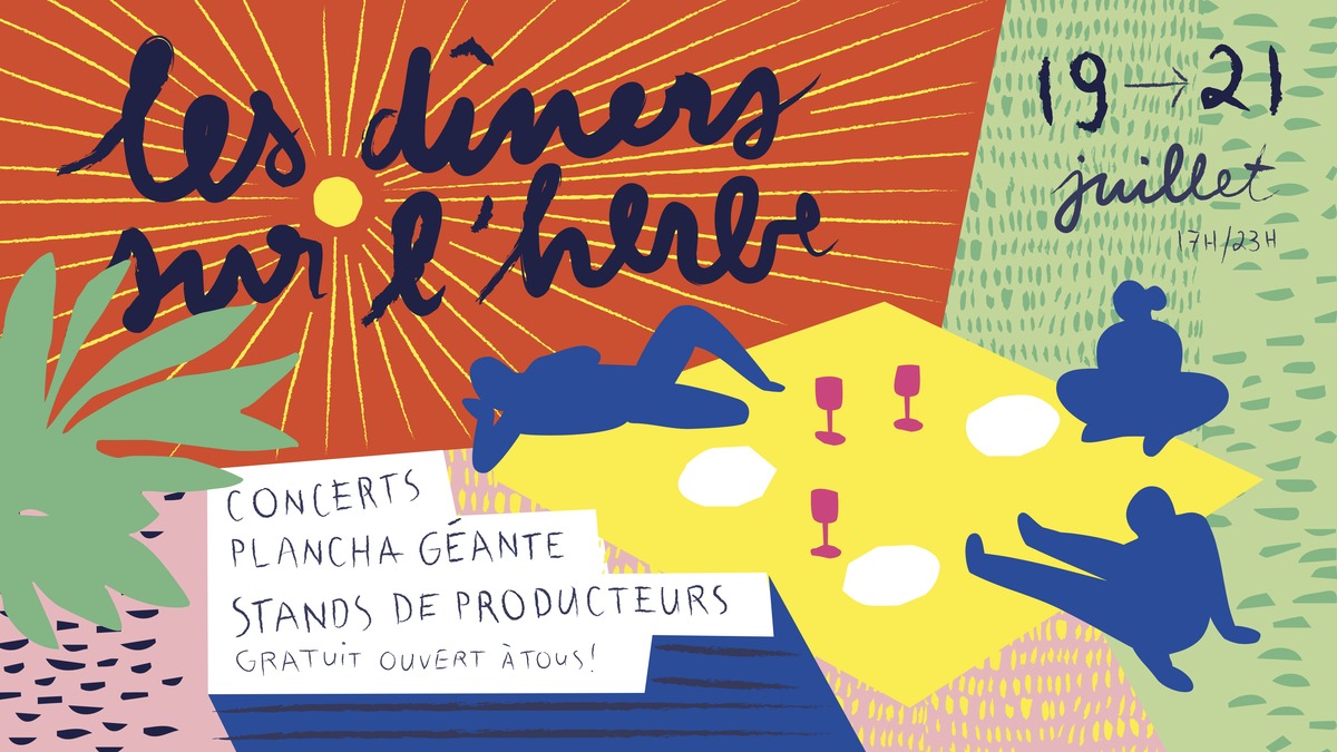 LES DÎNERS SUR L'HERBE : avec LE BAL CHALOUPÉ