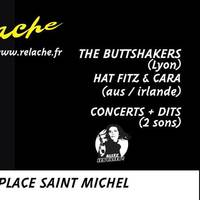 Relache #9 : avec Hat Fitz & Cara + The Buttsharkers