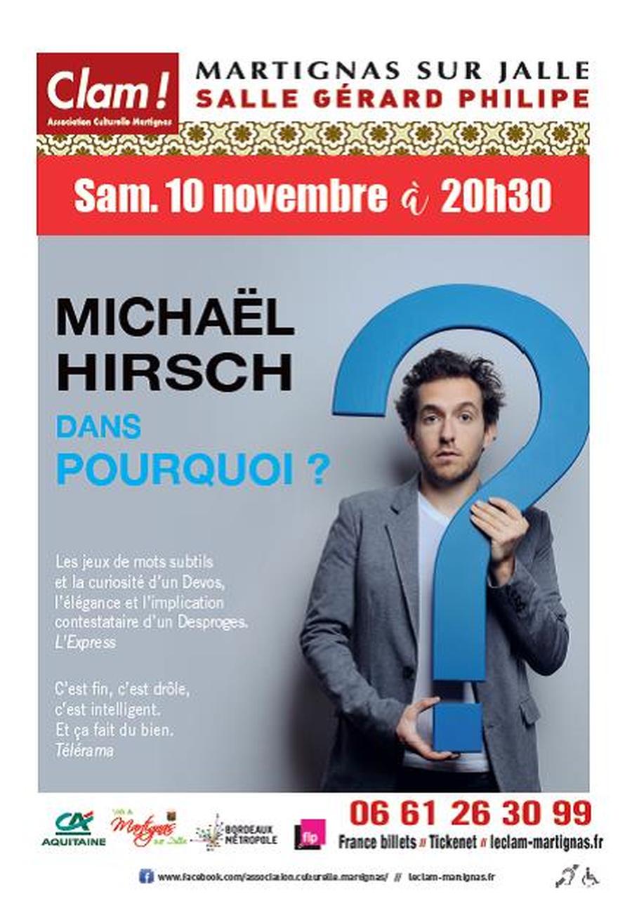 MICHAEL HIRSCH - Pourquoi?