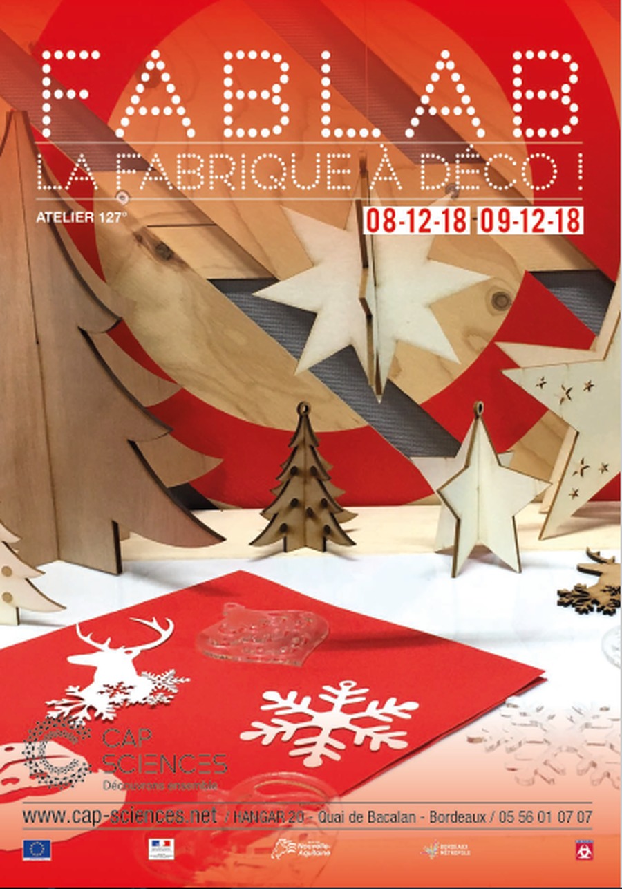 FabLab, la fabrique à déco de Noël !